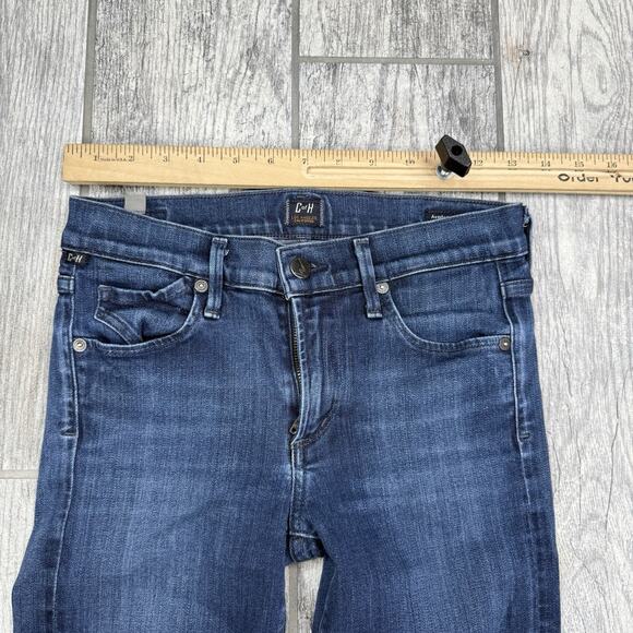 Citizens of Humanity Jeans Women's 27 Blue Skinny Avedon Low Rise Los Angeles - Picture 5 of 12
